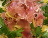 イタリアンパセリと生ハムのパスタ作り方5写真