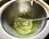 抹茶クリームとこし餡の和風ケーキ（息子作作り方7写真
