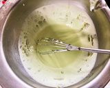 抹茶クリームとこし餡の和風ケーキ（息子作作り方8写真