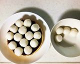 抹茶クリームとこし餡の和風ケーキ（息子作作り方13写真