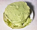抹茶クリームとこし餡の和風ケーキ（息子作作り方17写真