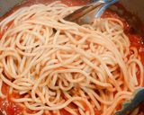 アレンジ自在*基本のトマトソースパスタ作り方8写真