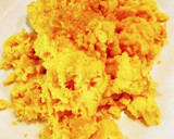 簡単！ニラと舞茸と豚肉の和風卵炒め作り方5写真