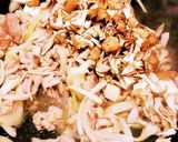 簡単！ニラと舞茸と豚肉の和風卵炒め作り方8写真