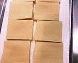 高野豆腐パンだし巻きチーズオープンサンド作り方1写真