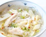 ベトナム料理【鶏と筍の春雨スープ】作り方9写真