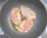豚ロース肉の生姜焼きをリンゴのソースで作り方5写真