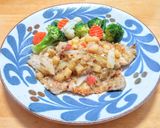 豚ロース肉の生姜焼きをリンゴのソースで作り方9写真