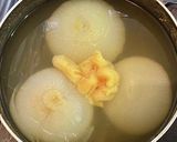 新玉ねぎの丸ごと煮・白味噌仕立て作り方3写真
