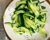 隙間埋レンジ洋風ズッキーニきゅうりサラダ作り方2写真