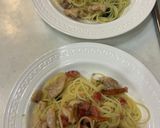 鶏と梅のペペロンチーノ作り方8写真