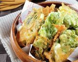 菜の花とチーズの簡単フリッター。作り方8写真