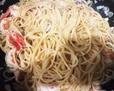旨味凝縮★海老ときのこのクリームパスタ作り方10写真