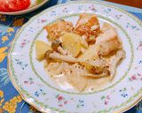 ★鶏肉の粒マスタードクリーム煮★作り方8写真