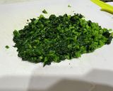 ほうれん草と卵とチーズの焼きキーマカレー作り方3写真