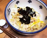 胃腸に優しい♪キャベ玉チキン丼作り方4写真