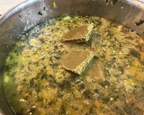 ほうれん草と卵とチーズの焼きキーマカレー作り方9写真