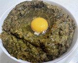 ほうれん草と卵とチーズの焼きキーマカレー作り方15写真