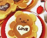 ウサギのパンケーキ♡ふんわり焼くコツ伝授作り方8写真