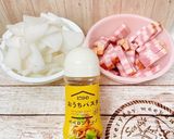 厚切りベーコンと大根のペペロンチーノ作り方1写真