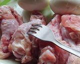 手羽元と茹で玉子のほったらかし甘辛煮作り方1写真