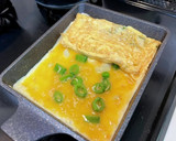 スナップエンドウと桜海老の卵焼き作り方4写真