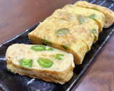 スナップエンドウと桜海老の卵焼き作り方6写真