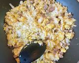 焼豚とねぎと玉子のシンプルチャーハン作り方5写真