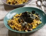 焼豚とねぎと玉子のシンプルチャーハン作り方7写真