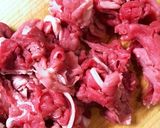 超簡単！牛肉とゴボウの炊き込みご飯作り方3写真