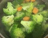 味付けさっぱり！温野菜と卵のサラダ作り方3写真
