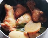 手羽元と茹で玉子のほったらかし甘辛煮作り方5写真