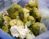 レンジで簡単！黄色いブロッコリーサラダ作り方3写真