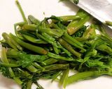 セリとまぐろフレークの酢の物作り方4写真