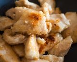 簡単おかず！鶏むねのはちみつ味噌炒め作り方3写真