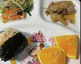 ワンプレート朝ごはん作り方26写真