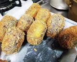 紫色のコロッケ作り方7写真