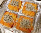 トースターで♪油揚げのチーズしらす焼き作り方4写真