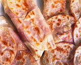 餃子の皮で！簡単チーズベーコンサンド♡作り方7写真