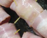 リカちゃん♡うずら卵ベーコン巻きバタ醤油作り方9写真