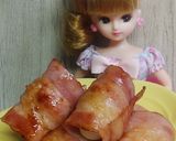 リカちゃん♡うずら卵ベーコン巻きバタ醤油作り方20写真