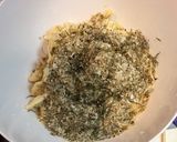 油揚げとアスパラ菜の鱈昆布ふりかけ和え作り方1写真