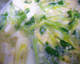 絹ごし豆腐で☆煮やっこの卵とじ作り方5写真