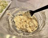 カリフラワーとゆで卵のチーズサラダ作り方3写真