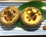 蕗の薹味噌と蕗の薹オイルのおじや作り方7写真