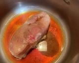 鶏胸肉で作るプルドチキン　照り焼き味作り方1写真