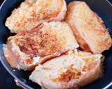 簡単ふわとろ☆バゲットのフレンチトースト作り方6写真