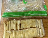 もやしと油揚げのお味噌汁作り方1写真