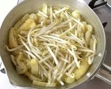 もやしと油揚げのお味噌汁作り方2写真