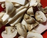 簡単華やか！鶏きのこバルサミコソースがけ作り方3写真